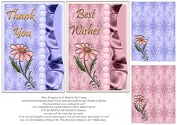 Floral and Lace Toppers