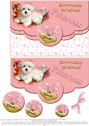 So Cute Scalloped and Pyramid Topper