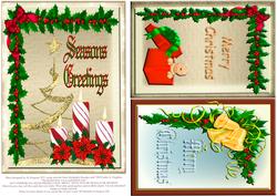 Christmas Toppers X3 Quick and Easy
