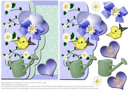 Garden Party Card Topper-#2