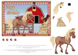 On the Farm #2-happy Birthday