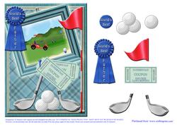World's Best Father - Golfing Dad