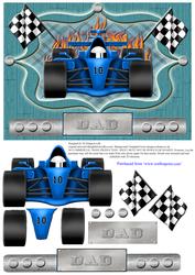 Racing Car Dad for Various Occasions