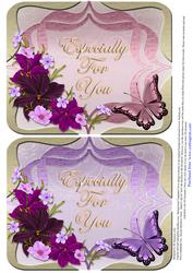 2 Beautiful 'floral' Toppers for Lots of Occasions