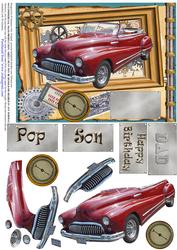 3D Vintage Buic for Male