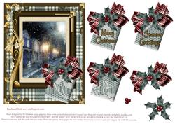 Gorgeous Christmas Scene Topper #2