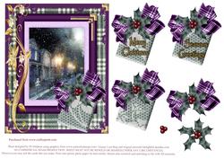 Gorgeous Christmas Scene Topper #3