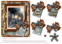 Gorgeous Christmas Scene Topper #4