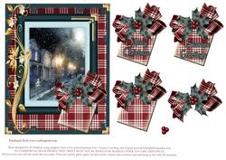 Gorgeous Christmas Scene Topper #6