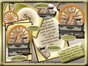 Bon Voyage-aussie Animals in a Suitcase-kit
