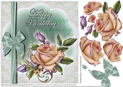 Heritage Rose and Lace for 8x8 #2