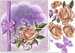 Heritage Rose and Lace for 8x8 #3