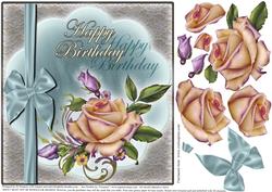 Heritage Rose and Lace for 8x8 #5