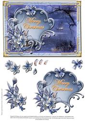 Winter Scenery & Florals-merry Christmas