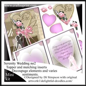 Serenity Wedding No 2 Mini Kit