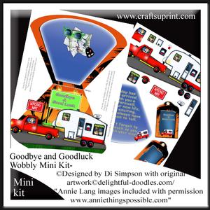Fun Goodbye & Good Luck Mini Wobbly Kit #7