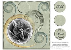 Vintage Wolf for Male (#3)