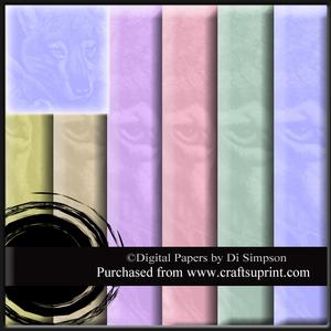 Digital Papers-vintage Wolf Spray#1