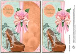 Pretty Floral and Heels for Birthday#1