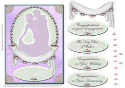 Lovely Wedding,anniversary,engagement Topper #2