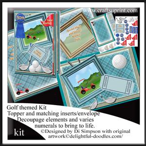 Golf Themed Kit