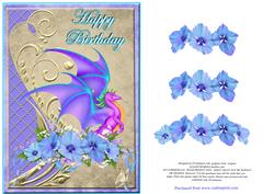 Happy Birthday- Fantasy Dragon