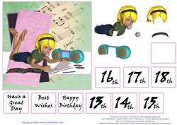 Teenage Girl Birthday #6 - Age 13 to 18