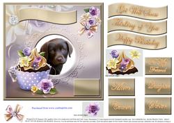 Gorgeous Labrador Topper for Various Occasions