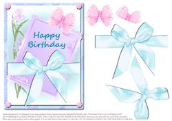 Pretty Happy Birthday Design for Female #1