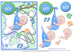 Sweet Topper - It's a Boy #2