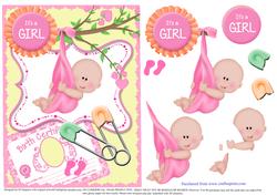 Sweet Topper - It's a Girl #2