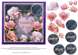 Beautiful Roses- Thinking of You