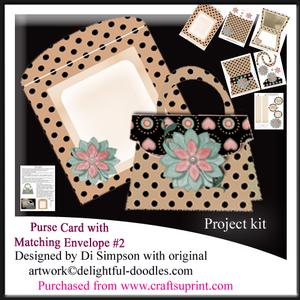 Purse Card with Matching Envelope-#2