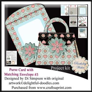 Purse Card with Matching Envelope-#3