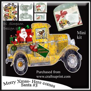 Merry Christmas - Here Comes Santa #3