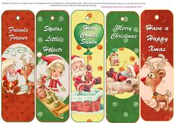5 Beautiful Christmas Bookmarks