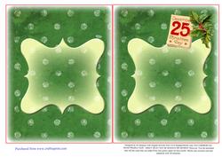Inserts for Various Christmas Cards