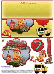 Little Fireman- Birthday Wishes