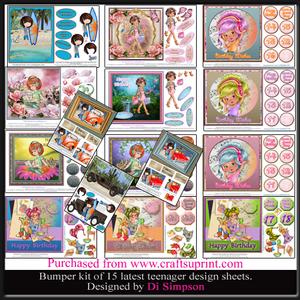 Bumber Kit- Huge 15 Sheets for Teenagers #2