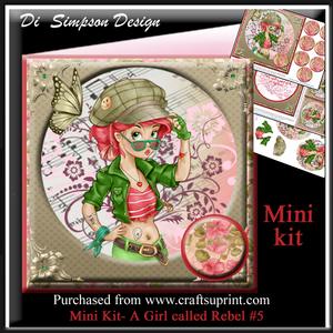 Mini Kit- a Girl Called Rebel- for Lots of Occasions #5