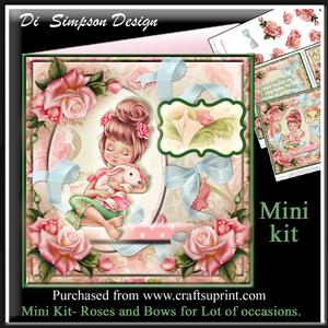 Mini Kit- Roses and Bows for Lot of Occasions.