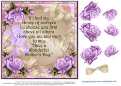 Mothers Day - Roses and Ribbons #2