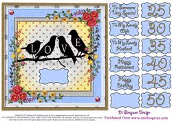 Silhouette Love Birds for Lots of Occasions #3