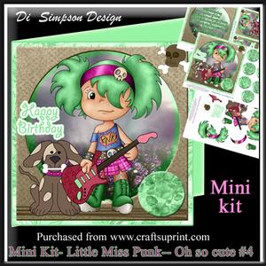 Mini Kit- Little Miss Punk- Oh So Cute #4