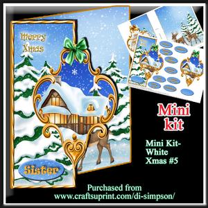 Mini Kit - White Xmas- Over the Edge #5