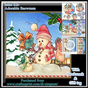 Mini Kit -adorable Snowmen #7