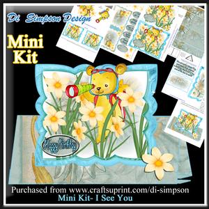 Triangle Base Mini Kit - I See You- for Lots of Occasions