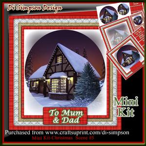 Mini Kit-christmas Scene #5