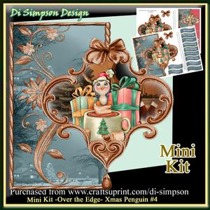 Mini Kit -over the Edge- Xmas Penguin #4