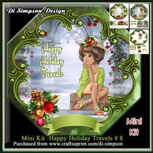 Mini Kit -happy Holiday Travels # 8